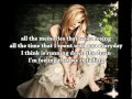 Avril Lavigne - Not Enough (with lyrics) 