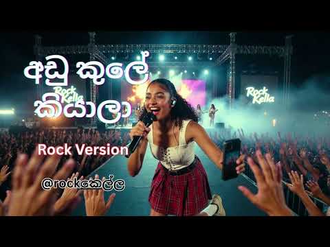 adu kule kiyala [අඩු කුලේ කියාලා] Rock version @Rockකෙල්ල-d3k #rock #metal #indian #coversong