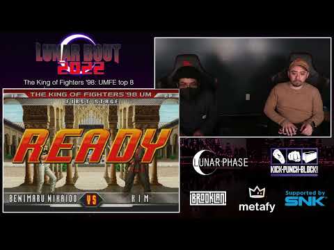 [KOF98UMFE] Lunar Bout 2022 Top 8 Losers Quarters: benjillaz vs YC | HARD_BREAD