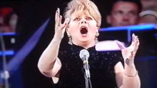 Elaine Paige performs as Edith Piaf -VE Day 1995