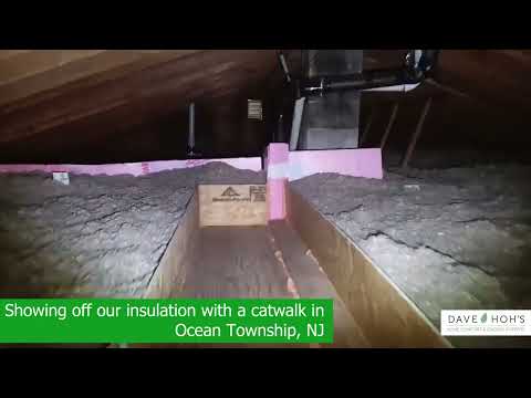 Attic Insulation & Catwalk