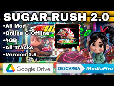 Sugar Rush Speedway 2.0-(Como descarga e instalar mod) 