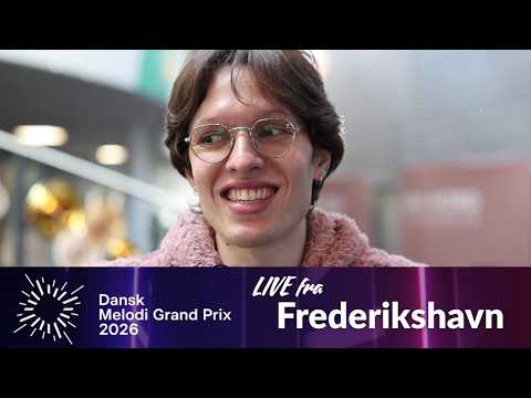 Fra Arena Nord: Søren Torpegaard Lund med en sidste status før finalen, Dansk Melodi Grand Prix 2026