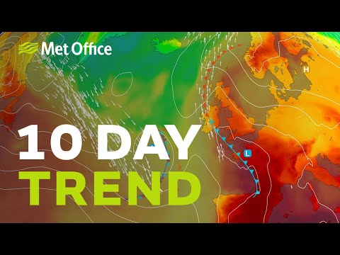 10 Day Trend – Thundery breakdown, then what? 24/06/20