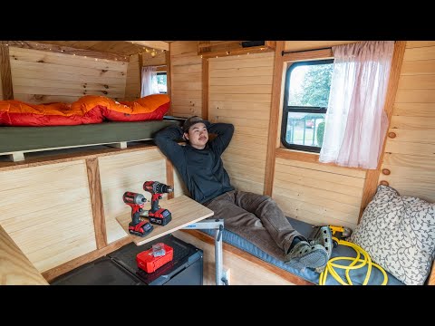 Major Quality of Life Upgrades to the Hand-Built Cabin Camper