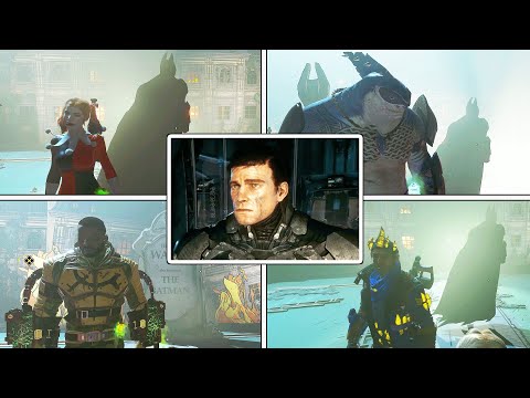 The Squad react to Batman's Death in Suicide Squad: Kill the Justice League