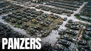 O QUE ACONTECEU COM OS TANQUES ALEMÃES ABANDONADOS APÓS A GUERRA?