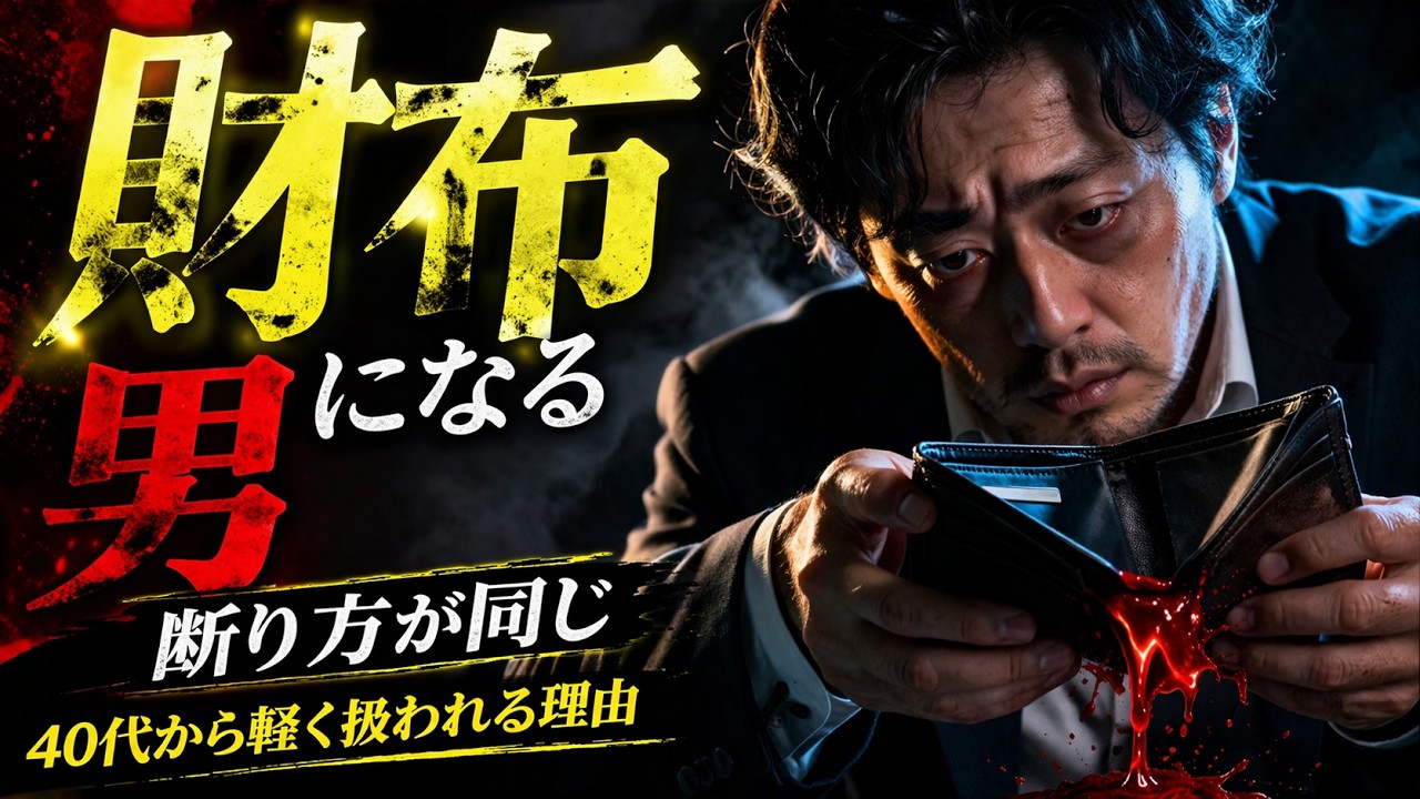 財布になる男は、断り方が同じ――40代から軽く扱われる理由