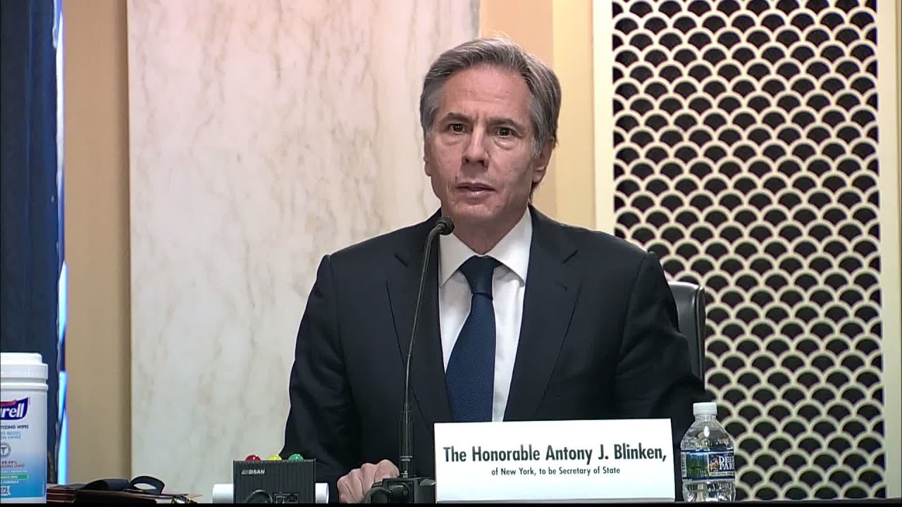 WATCH: Antony Blinken's full opening statement in Senate confirmation hearing