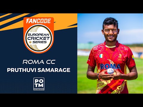 POTM: P.Samarage - RCC vs ALB | Highlights | FanCode ECS Italy, Super Series, 2022 Day 3 | ECS22.445