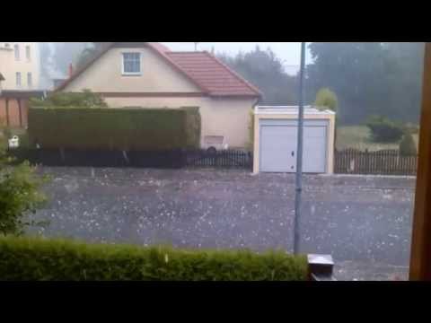 06.08.2013 Hagel Neukirchen Pleisse