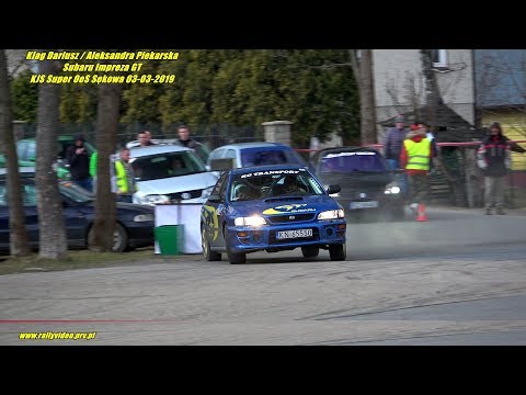 Klag Dariusz / Aleksandra Piekarska - Subaru Impreza GT - KJS Super OeS Sękowa 03-03-2019