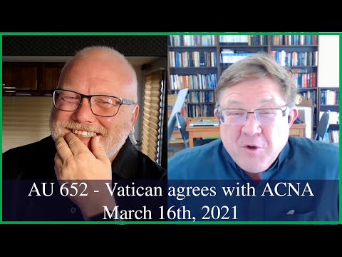 Anglican Unscripted 652 - Vatican agrees with ACNA