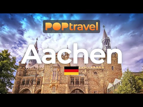 AACHEN, Gemany 🇩🇪 - 4K HDR walking tour with captions