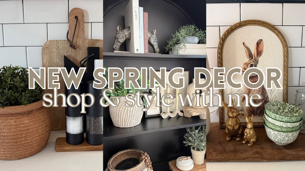 *NEW* SPRING HOME DECOR 2026 | MICHAELS SHOP & DECORATE WITH ME 
