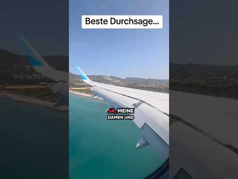 Beste Durchsage...😜🙈🤣 #flugzeug #pilot #durchsage #comedy #shortvideo #lustig #humor #witzig #funny