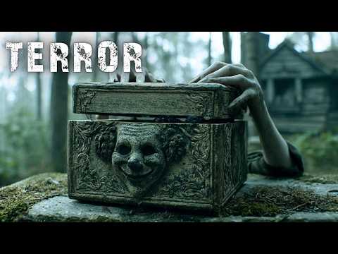 Filme de TERROR Arrepiante 🤡 Uma antiga maldição despertou em uma floresta remota | Completo Dublado