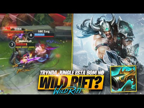 Fui Testar a COLETORA no TRINDAMERE e me SURPREENDI no WILD RIFT!