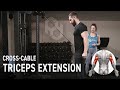 How To: Cross-Cable Triceps Extension | Stepped Back vs Stepped Close