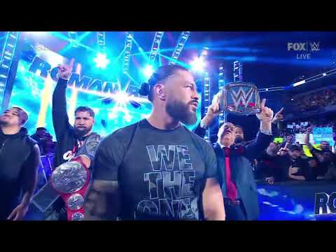 The Bloodline Entrance - WWE Smackdown 11/11/22