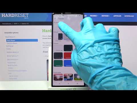 How to Customize Keyboard with an Image in Sony Xperia 1 III - Change Keyboard’s Background