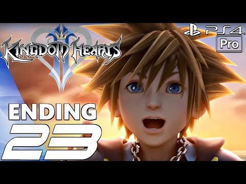Kingdom Hearts 2 HD - Gameplay Walkthrough Part 23 - Ending & Xemnas Final Boss (PS4 PRO)