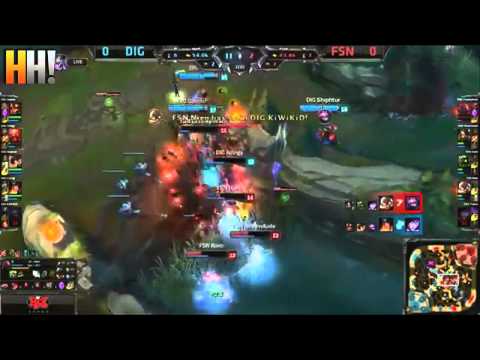 Sounds of the Game - DIG vs FSN - G1 - NA LCS Summer Promotion Tournament