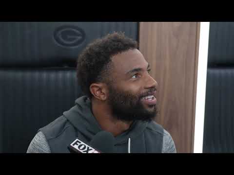 Green Bay Packers running back Chris Brooks embraces his role in the offense