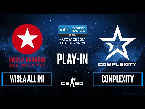 CS:GO - Wisła All iN! vs. Complexity [Mirage] Map 2 - IEM Katowice 2021 - Play-In
