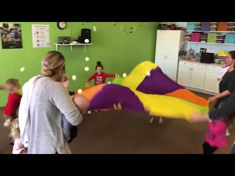 Parachute Fun at Melody Magic Music Studio