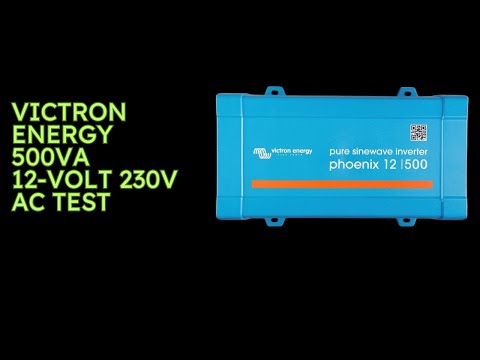 Victron Energy 500VA 12 Volt 230V AC Test