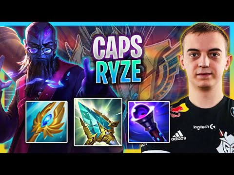 CAPS IS A BEAST WITH RYZE! | G2 Caps Plays Ryze ADC vs Ahri!  Season 2023