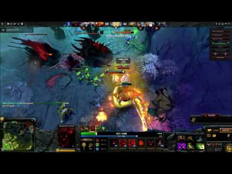 Dota 2 Shadow Fiend Epic Moment!!!