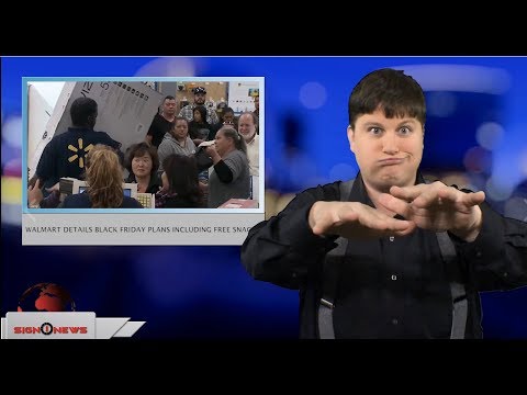 Walmart details Black Friday plans including free snacks (ASL - 11.8.18)