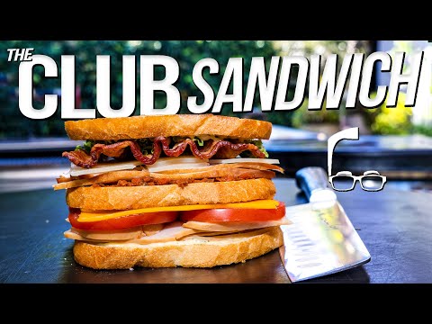 THE LEGENDARY CLUB SANDWICH | SAM THE COOKING GUY 4K
