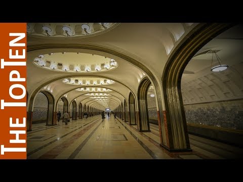 The Top Ten Most Beautiful Moscow's Metro Stations