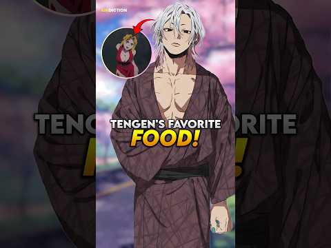 What Does Every HASHIRA Like To EAT? (Part 1) #shorts #demonslayer #tengen