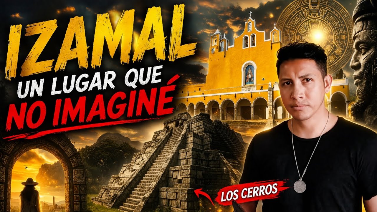 EXPLORÉ IZAMAL DE NOCHE conociendo sus leyendas y misterios 