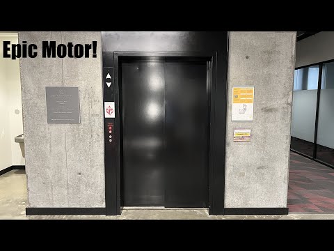 Epic Motor! Hydraulic Elevators at McKelvey Hall - WU - St. Louis, MO