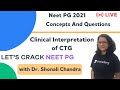 Clinical Interpretation of CTG | Target NEET PG 2021 | Dr. Shonali Chandra