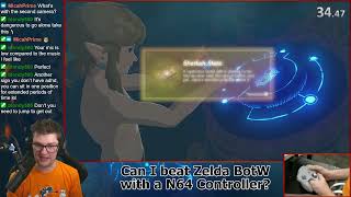 Can I beat Breath of the wild with an N64 controller?