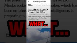 SpaceX Is Buying Cursor for $60 Billion...