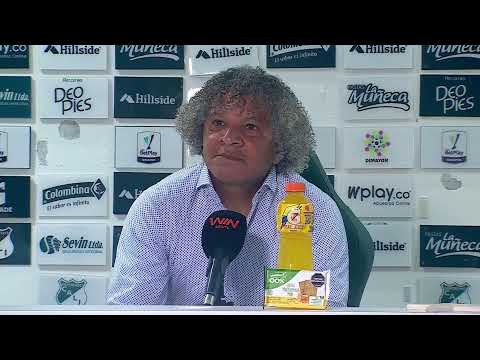 Rueda de prensa de Cali tras su partido con Once Caldas