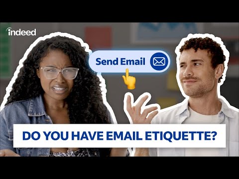 【商務英文】寫信前必看！常見電子郵件禮儀與小技巧  (Do You Have Email Etiquette? ? Reviewing Common Tips from the Internet | Indeed)