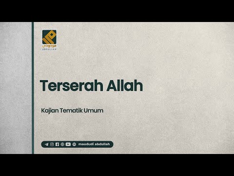 🔴 [LIVE] TERSERAH ALLAH - Ustadz Maududi Abdullah, Lc حفظه الله