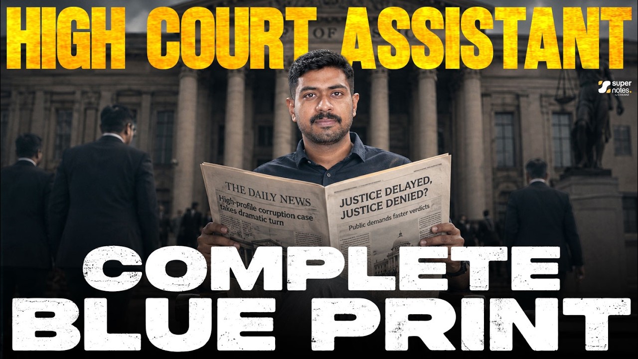 High Court Assistant Complete Preparation Blueprint by Super Notes
