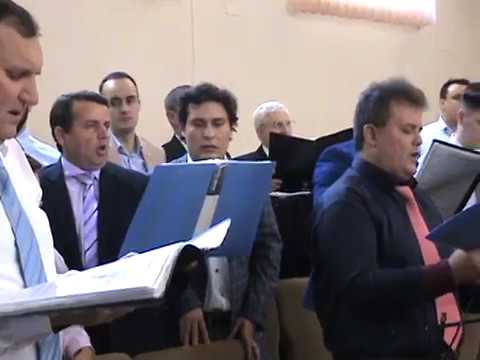 Cristos din morti a inviat.  cor barb.