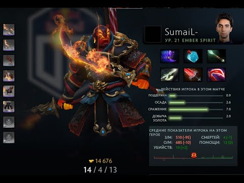OG VS Nigma game #1 SumaiL Ember Spirit Gameplay
