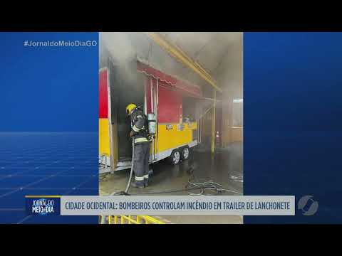 Bombeiros combatem incêndios em Cidade Ocidental e Itumbiara