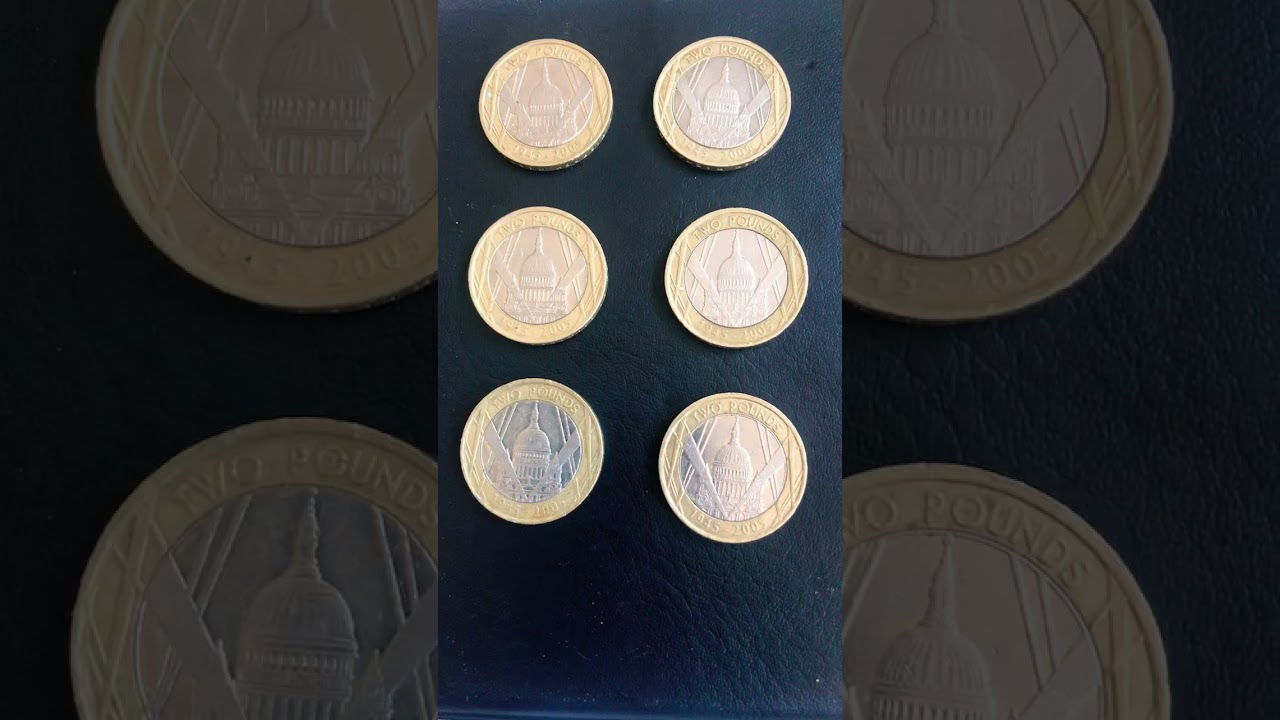 Watch video 2 pound coins St. Paul’s cathedral 1945-2005 Now 2 pound coins St. Paul’s cathedral 1945-2005